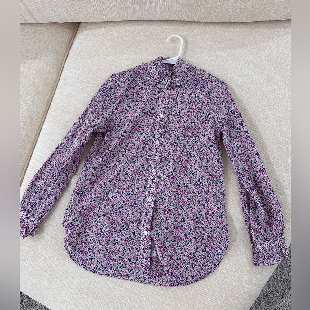 J.Crew Liberty Floral Blouse